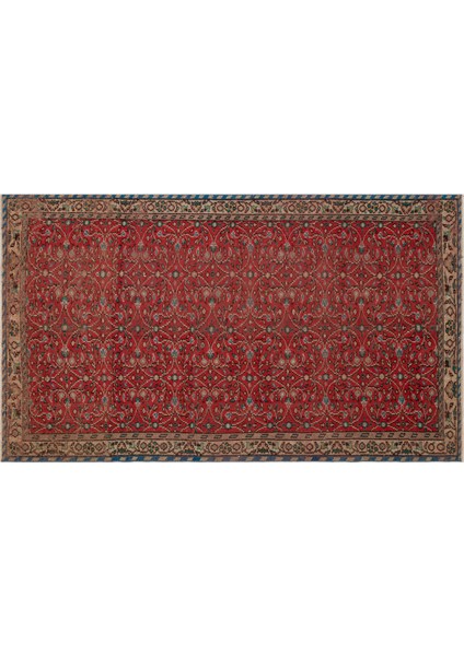 Efsanevi Dantel Dokusu Eskitme Vintage Halı 163 x 282 cm 10230 fiyatları