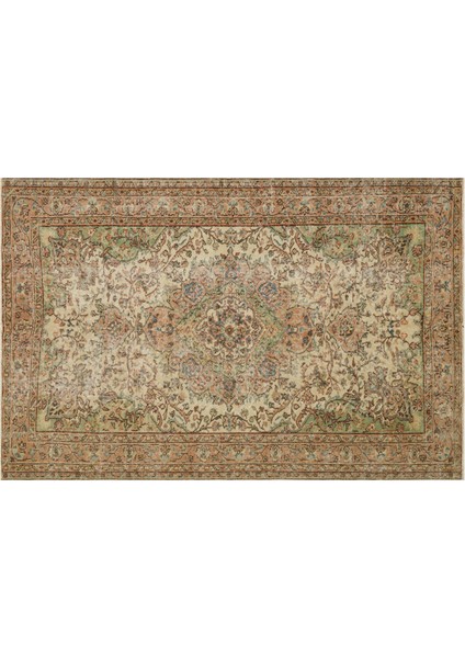 Rüya Gibi Eskitme Vintage Halı 162 x 250 cm 10218