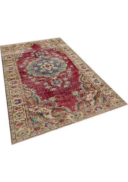 Geleneksel Anadolu Eseri Eskitme Vintage Halı 160 x 280 cm 10206