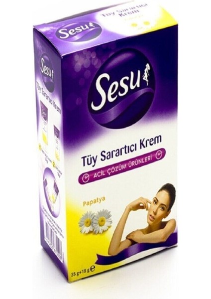 Tüy Sarartıcı Krem 35 Gr +18 Gr