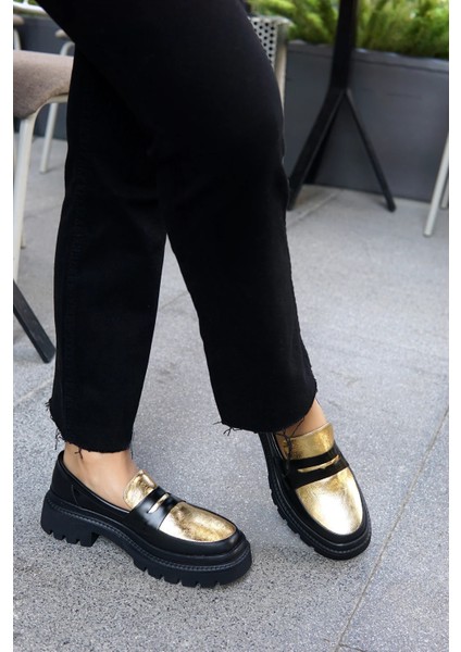 Vargas Gold Kadın Loafer Makosen