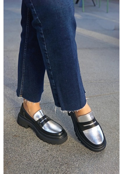 Vargas Silver Kadın Loafer Makosen