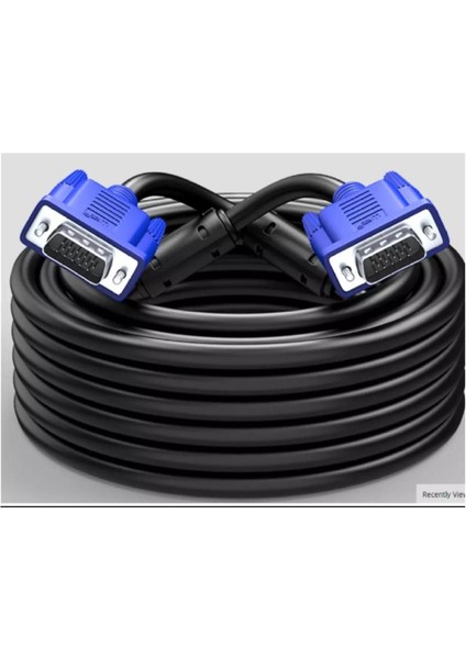 50 Metre VGA Kablo 50 Metre 15 Pin Erkek Erkek Kablo 50 Metre Altın Uçlu VGA Kablo fiyatları
