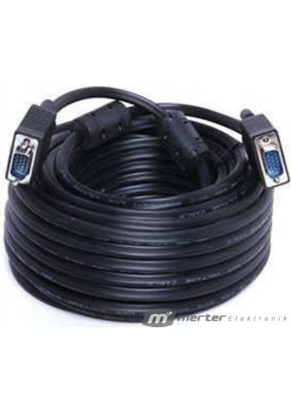 50 Metre VGA Kablo 50 Metre 15 Pin Erkek Erkek Kablo 50 Metre Altın Uçlu VGA Kablo indirimleri