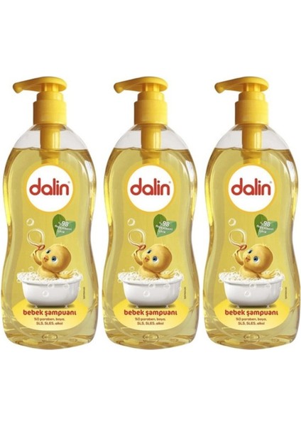 Şampuan Klasik 98 Organik Içerik 3 X 700 Ml