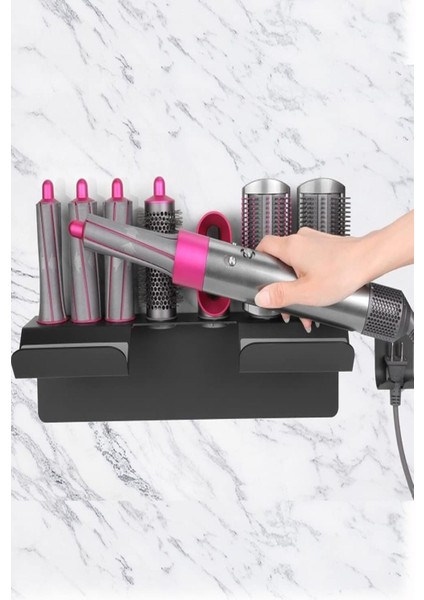 Cihaz Aksesuar STANDI Antrasit Airwrap Düzleştirici Şekillendirici STAND Dyson Uyumlu STAND modelleri