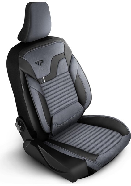 Panda Boston Serisi Velucantra Kumaş Oto Koltuk Kılıfı - Tam Set