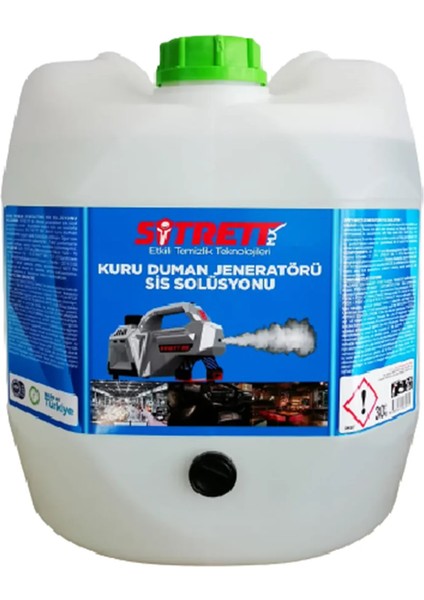 Kuru Duman & Dezenfektan Cihazı Likiti 30 kg