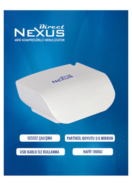 Mini Dc Kompresörlü Nebulizatör fırsatları