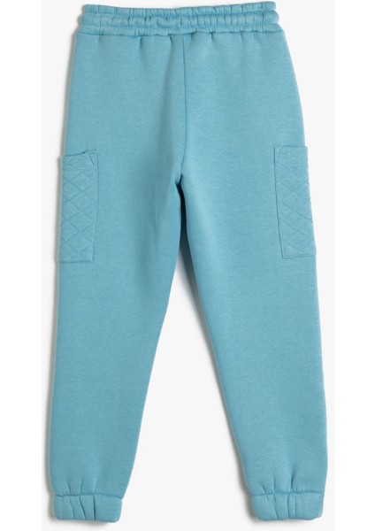 Jogger Eşofman Altı Beli Bağlamalı Cep Detaylı Şardonlu fiyatları