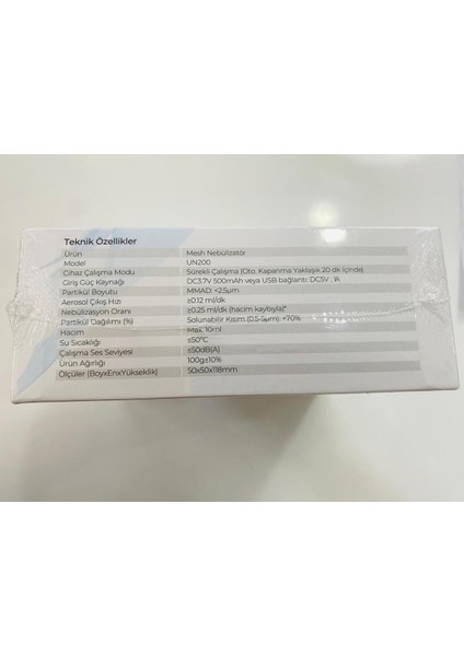 Mesh Nebülizatör fiyatları