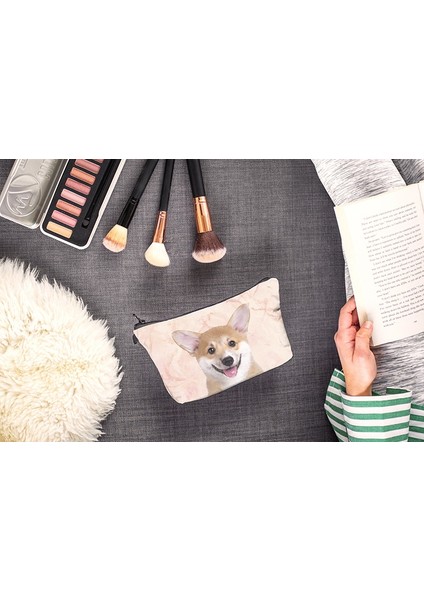 Mushen Saklama Kozmetik Çantası Dijital Baskılı Corgi Çanta (Yurt Dışından)