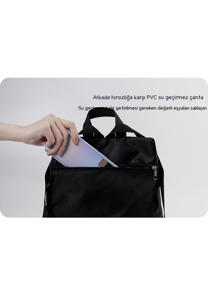 Spor Sırt Çantası, Açık Hava Eğlence Su Geçirmez Spor Çantası, Öğrenci Günlük Basit Sırt Çantası, Seyahat Saklama Çantası (Yurt Dışından)