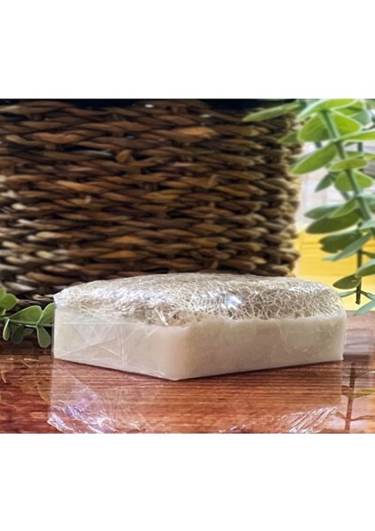 Doğal Kabak Lifli Eşek Sütlü Sabunu