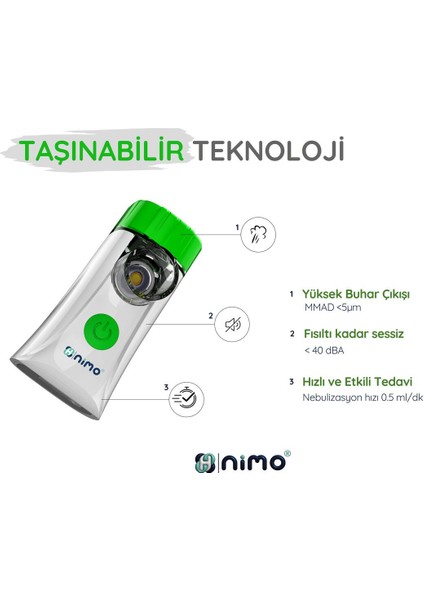 Taşınabilir Nebulizatör Solunum Cihazı modelleri