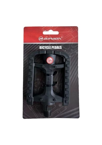 Brıvıga Pedal HF-826 Mtb/trekkıng Tek Parça Plastik Siyah 112X78MM 324G/PR