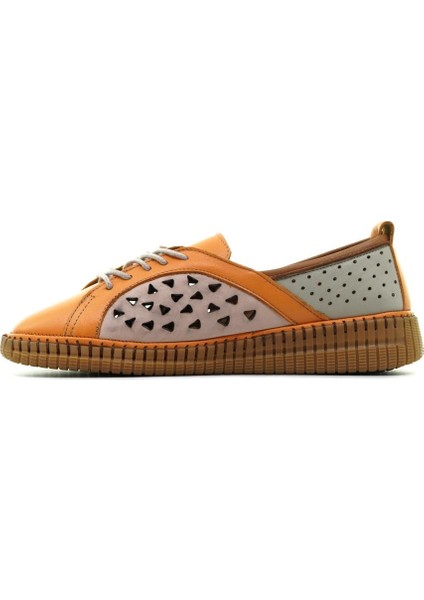 Kadın Deri Casual Ayakkabı(36-40) 23Y L03-4058 Z