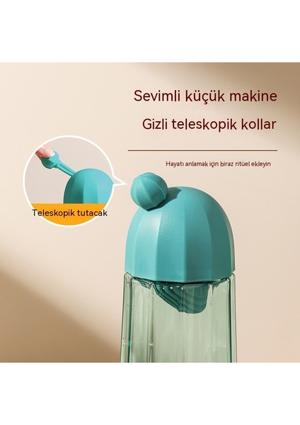 S Ücretsiz Bardak Yüksek Yüz Değeri Basit Kaktüs Tarzı Çay Sızıntısı Plastik Su Bardağı Taşınabilir Düz Içecek Bardağı (Yurt Dışından) indirimleri