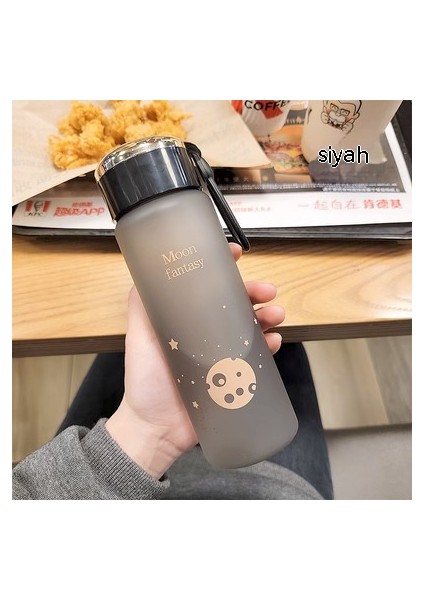 Yaratıcı Buzlu Plastik Bardak Su Bardağı Kadın Yaz Ins Basit Düşmeyi Önleyici Erkek Öğrenci Bardağı Sevimli Taşınabilir (Yurt Dışından) fırsatları