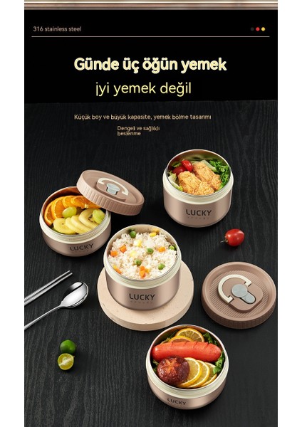 Kesinlikle Seçilmiş Mağaza 316 Paslanmaz Çelik Isı Yalıtımlı Öğle Yemeği Kutusu (Yurt Dışından) fırsatları