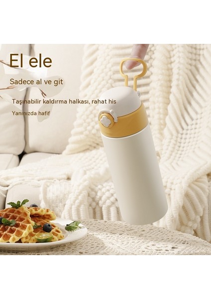 Yaz Yeni Stil Yüksek Görünümlü Yetişkin Kızlar Sevimli Çocuk Taşınabilir Saman Termos Bardak (Yurt Dışından) modelleri