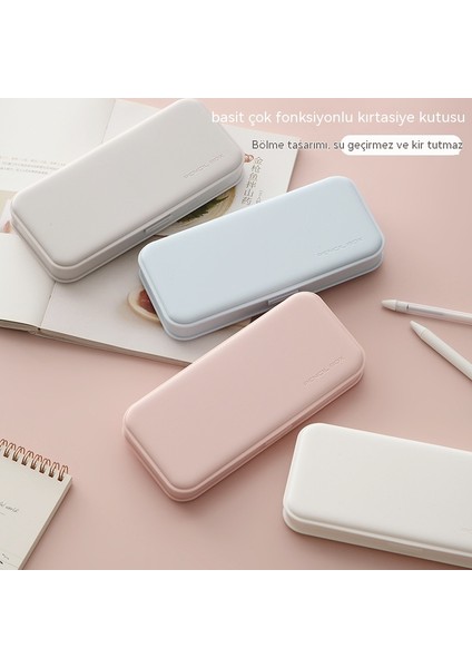 Yaratıcı Taşınabilir Kalem Kutusu Öğrenci Büyük Depolama Kalem Çantası Net Kırmızı Kalem Kutusu Çok Fonksiyonlu Kalem Kutusu (Yurt Dışından) fiyatları