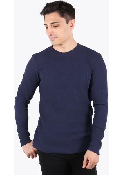 5073-2 Waffle O Yaka Sweat fiyatları