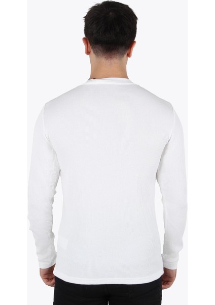 5073-2 Waffle O Yaka Sweat fırsatları