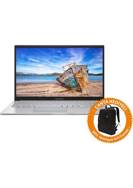 Vivobook 15 X1504ZA-BQ441A7 I7-1255U 40GB 1tbssd 15.6" Fullhd Freedos Taşınabilir Bilgisayar-CNT008