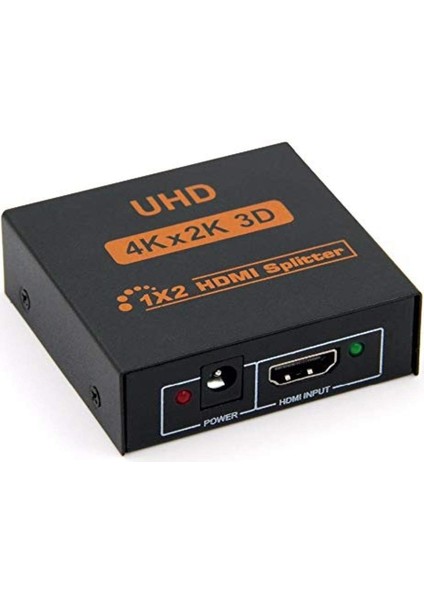 4435 2 Port UHD 4K HDMI Switch Ekran Monitör Splitter Çoklayıcı