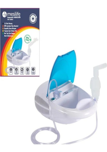 Br-Cn003 Kompresörlü Nebulizatör