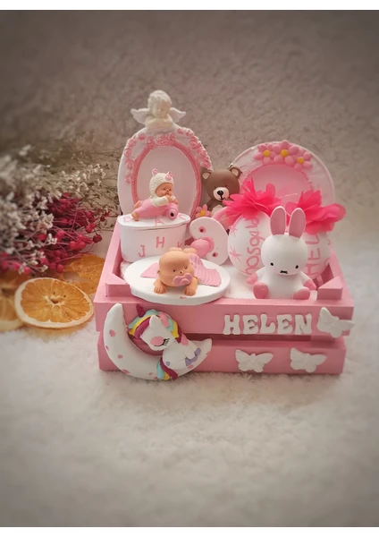 Glow Moon Hoşgeldin Bebek Hediye Sepeti