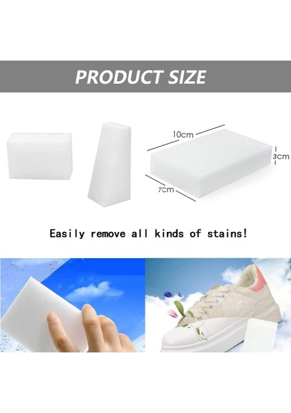 10 Adet Sihirli Temizlik Süngeri, Çok Amaçlı Sünger Köpük, Tabak, Mutfak, Mobilya, Banyo Temizlik Süngeri (Yurt Dışından) fiyatları