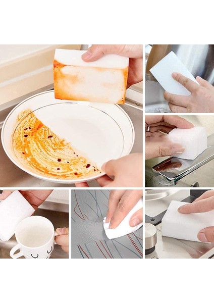 10 Adet Sihirli Temizlik Süngeri, Çok Amaçlı Sünger Köpük, Tabak, Mutfak, Mobilya, Banyo Temizlik Süngeri (Yurt Dışından) indirimleri