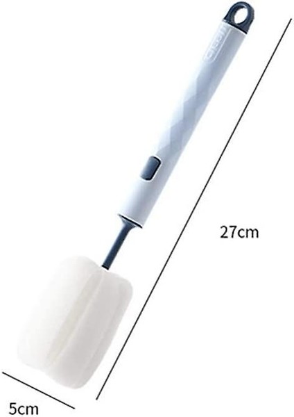 Sünger Şişe Temizleyici Uzun Saplı Fırça Şişe Temizleme Fırçası Şişeleri Temizlemek Için Çıkarılabilir Şişe Fırçası Mavi Pembe 2 Adet (Yurt Dışından) fiyatları