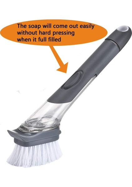 4 Paket Değiştirilebilir Fırçalar Bulaşık Fırçası Yedekleri, Bulaşık Yıkama Için 2'si 1 Arada Sünger ve Kıl Fırçalar, Kolay Temizlenen Mutfak Fırçası (Yurt Dışından) modelleri