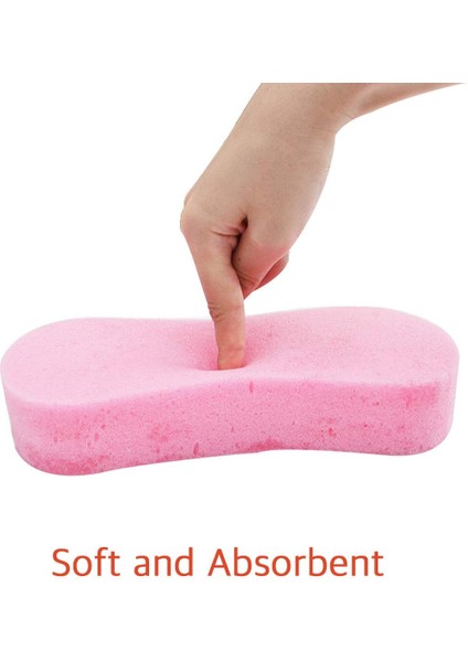 Büyük Sünger - 5 Parça Yüksek Köpüklü Araç Temizleme Sünger Pedi (Pembe) (Yurt Dışından) modelleri