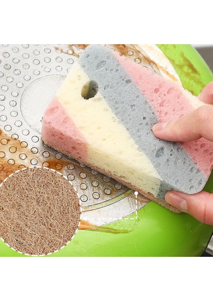 10'lu Mutfak Bulaşık Süngerleri, Çift Taraflı Ağır Hizmet Tipi Ovma Süngerleri, Çizilmeye Dalı Süngerler (Yurt Dışından) modelleri