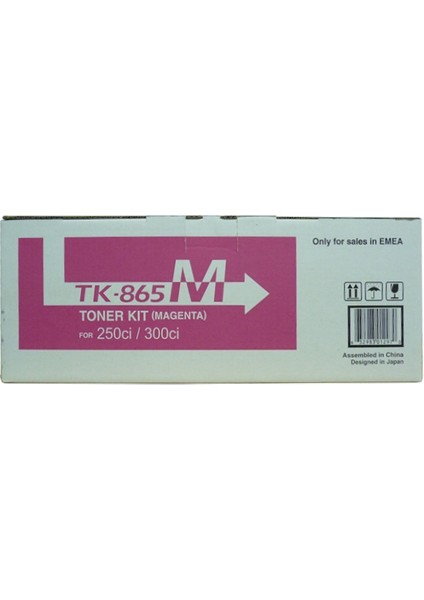 Kyocera Mita TK-865 Kırmızı Toner Orjinal