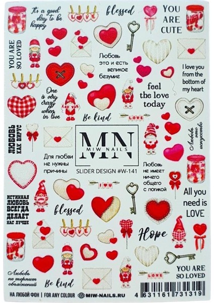Stiker Mn W-141
