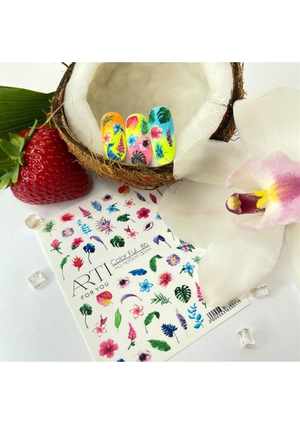 Stiker Arti 86 Flora modelleri