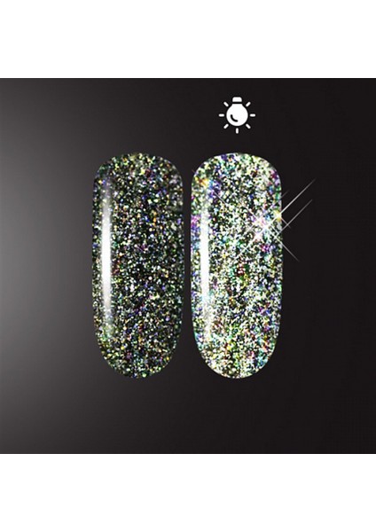 Işığı Yansıtan Pigment Flash Glow Black-Siyah 5gr