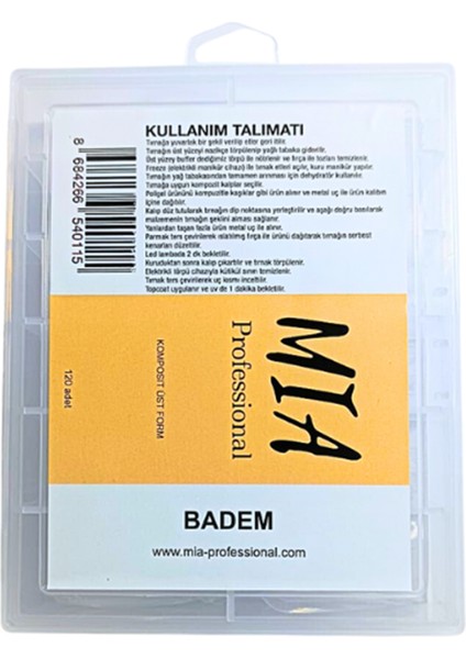 Üst Badem Form 120 Adet fiyatları