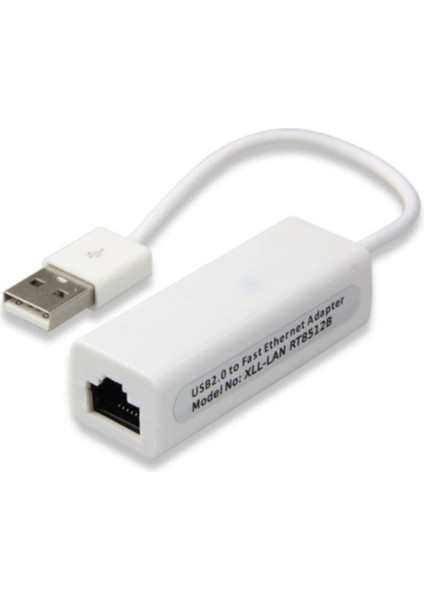USB Ethernet Kartı Lan Ethernet Kablolu Card Çevirici Dönüştürücü