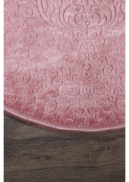 Nova Pembe Oval 60X100 + 50X60 cm 2'li Banyo Paspası Seti Kaymaz Tabanlı Yıkanabilir Klozet Takımı fiyatları