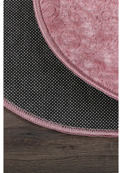 Nova Pembe Oval 60X100 + 50X60 cm 2'li Banyo Paspası Seti Kaymaz Tabanlı Yıkanabilir Klozet Takımı fırsatları