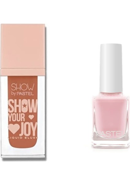 Show Your Joy Liquid Blush 57 Likit Allık - Pastel Oje Hediyeli