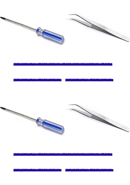 【gui Xulian】2x Yedek Alt Şerit Peluş Şerit Keçe Şerit V6 V7 V10 Elektrikli Süpürge Yumuşak Rulo Kafa Aksesuarları (Yurt Dışından)