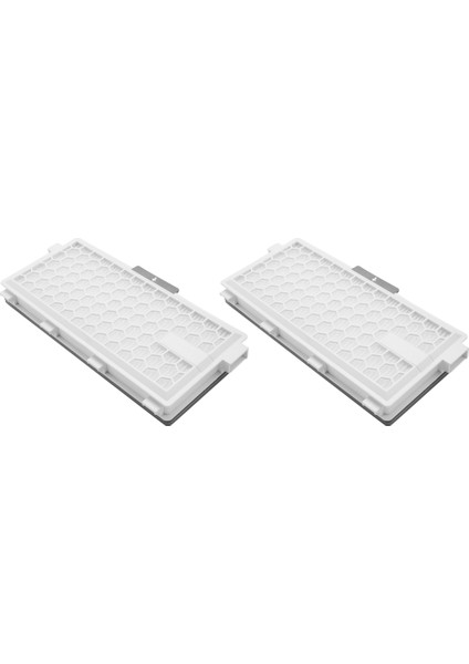【gui Xulian】2x Yedek Parçalar Hepa Filtreler -Ha 50 Hepa Airclean Filtresi Için S4/s5/s6/s8 C2-C3 Elektrikli Süpürge Aksesuarı (Yurt Dışından)