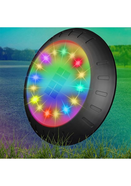 [gui Xulian] 2x Rgb Güneş Çim Yard LED Güneş Işıkları Gömülü Güneş Enerjili Bahçe Işık Su Geçirmez Dış Mekan Yeraltı Spot Lamba Sıcak Beyaz (Yurt Dışından) fırsatları